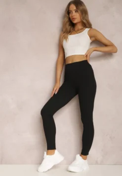 Czarne Legginsy Lepheilise