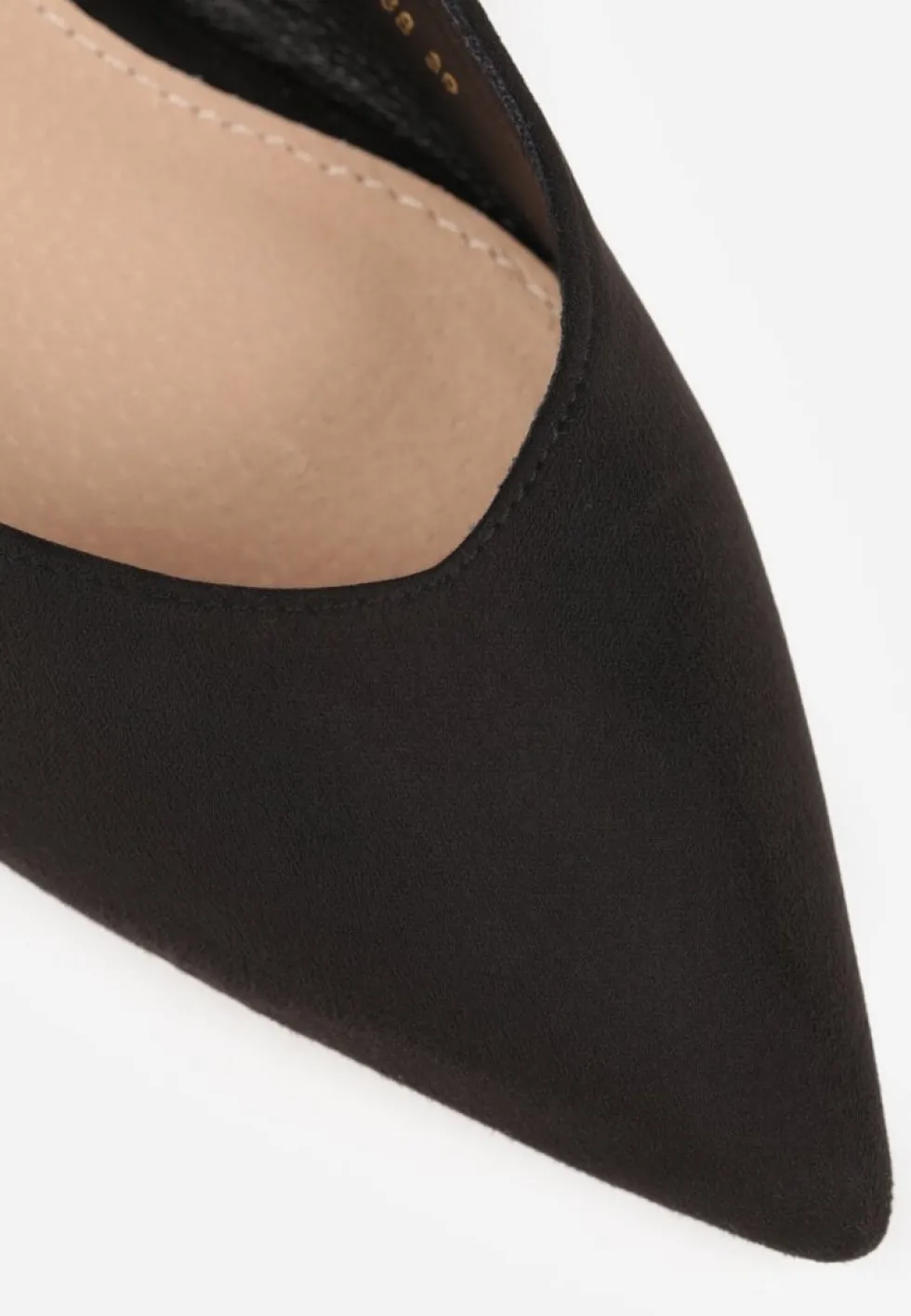 Czarne Sandały Slingback Vices z Wkładką ze Skóry Naturalnej Annisae