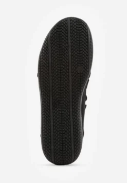 Czarne Sneakeriny z Siateczki z Zapięciem na Rzep Vianate