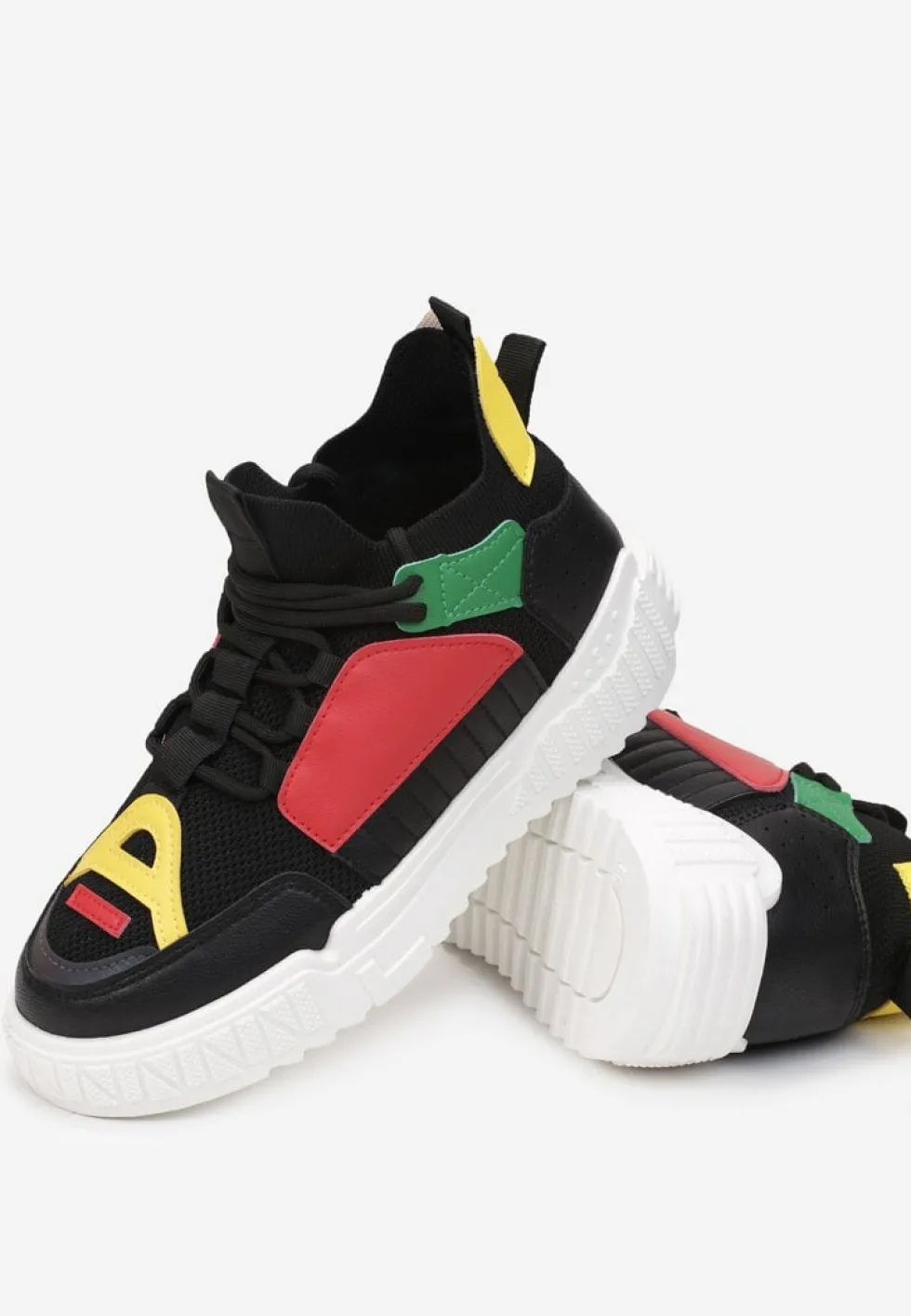 Czarne Sneakersy Agathime