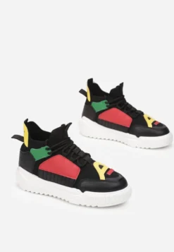 Czarne Sneakersy Agathime