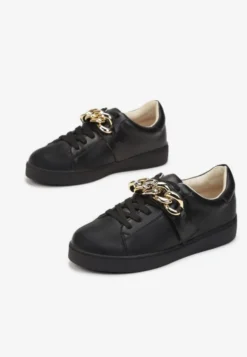 Czarne Sneakersy Amathista
