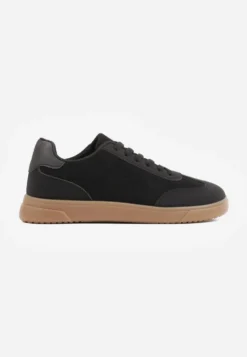 Czarne Sneakersy Barefoot w Stylu Tenisówek Hurla