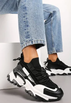 Czarne Sneakersy Kharena