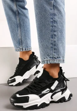 Czarne Sneakersy Kharena