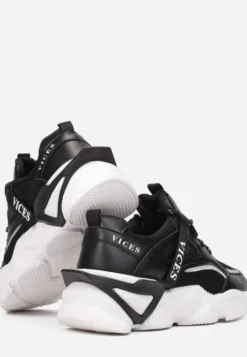 Czarne Sneakersy Naerime