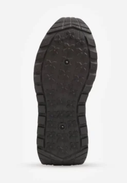 Czarne Sneakersy Śniegowce Vices na Platformie w Sportowym Stylu Nelsella