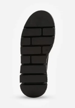 Czarne Sneakersy VICES na Platformie Typu Chunky Tassi