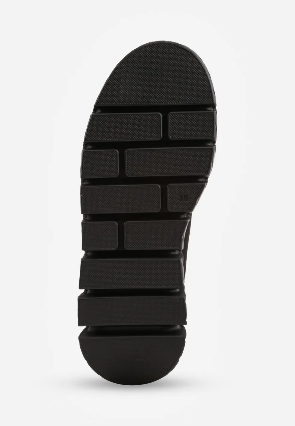 Czarne Sneakersy VICES na Platformie Typu Chunky Tassi