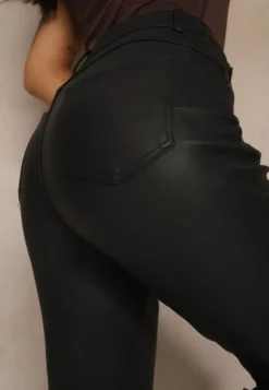 Czarne Spodnie Skinny Push Up Zilli