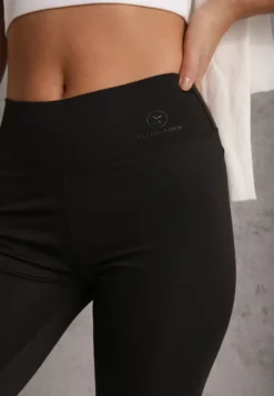 Czarne Szorty Bikery High Waist z Wyszczuplającym Pasem Briarrose