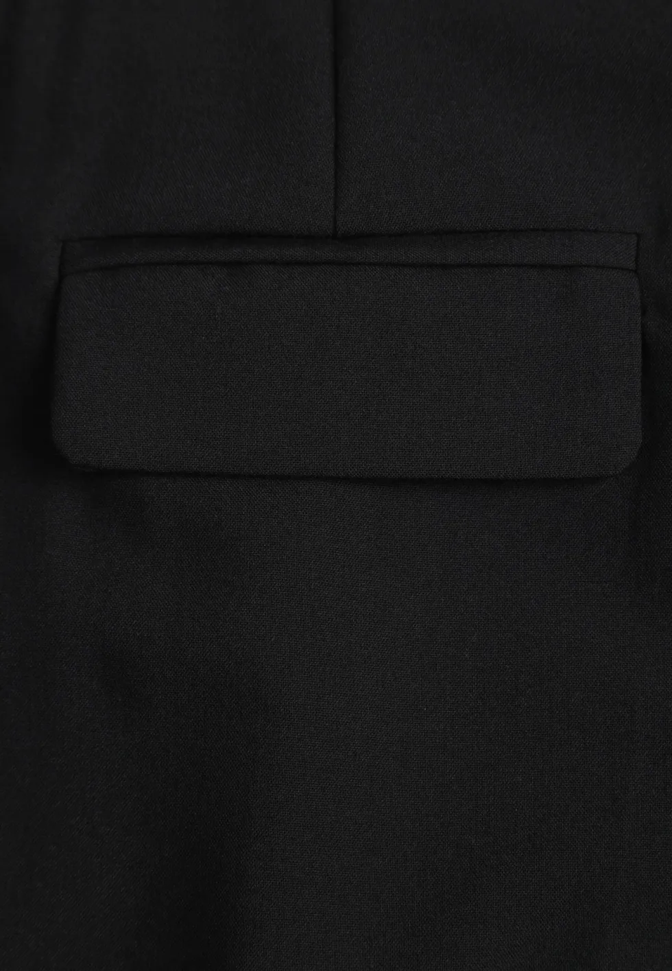 Czarne Szorty o Garniturowym Kroju High Waist z Dodatkiem Wiskozy Mavvia