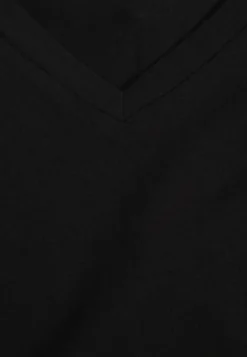 Czarny Klasyczny T-shirt z Bawełny Irithnea