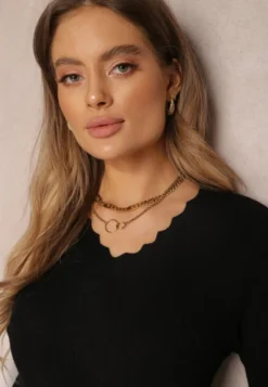 Czarny Sweter Peromela