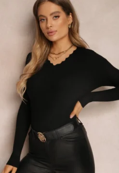 Czarny Sweter Peromela