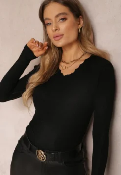 Czarny Sweter Peromela