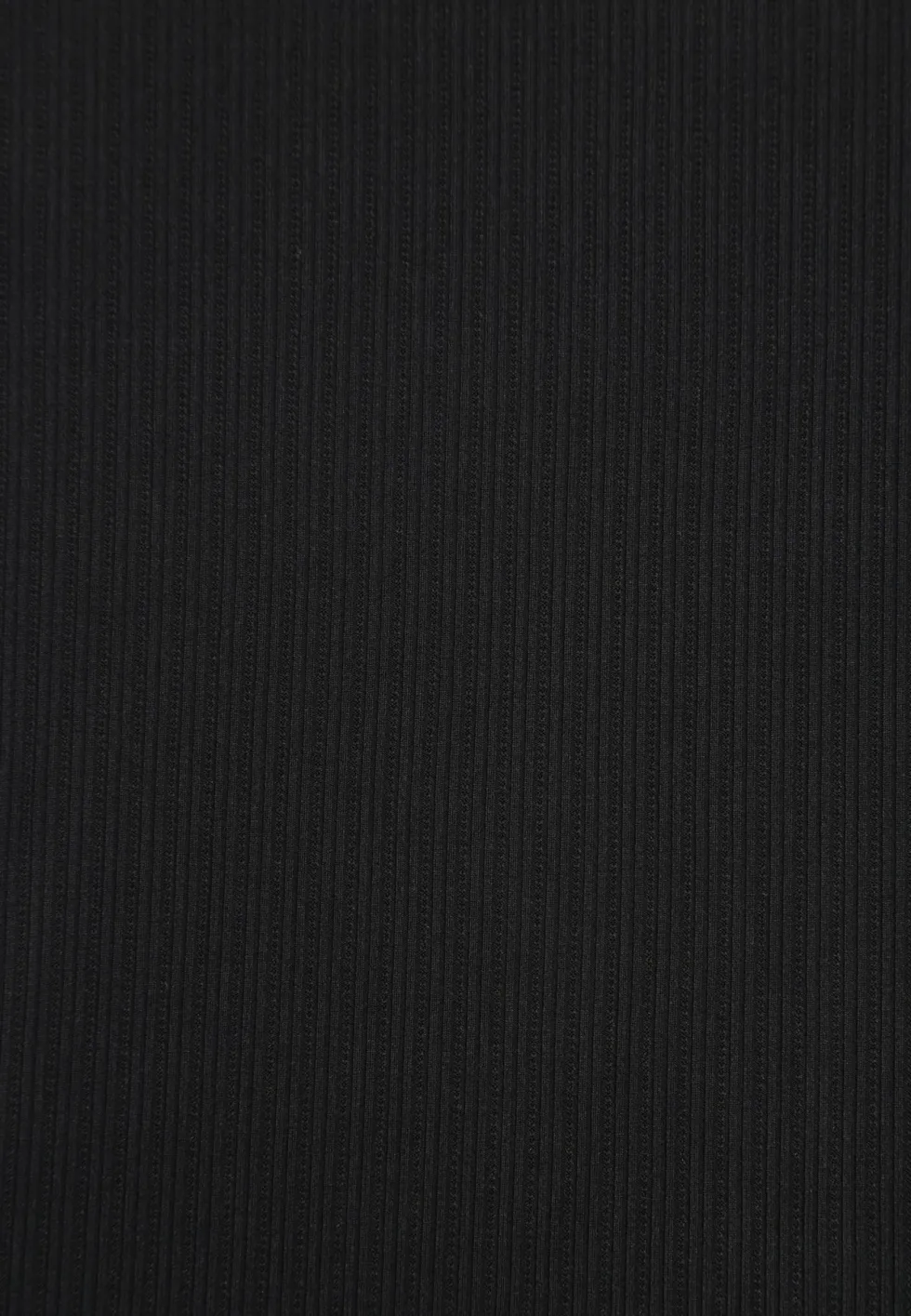Czarny T-shirt Basic z Okrągłym Dekoltem Dolea