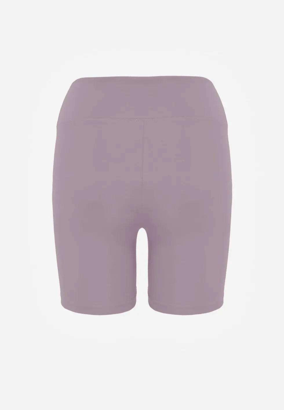 Fioletowe Szorty Kolarki High Waist Marerila