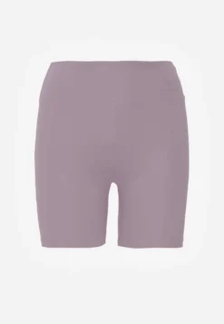 Fioletowe Szorty Kolarki High Waist Marerila