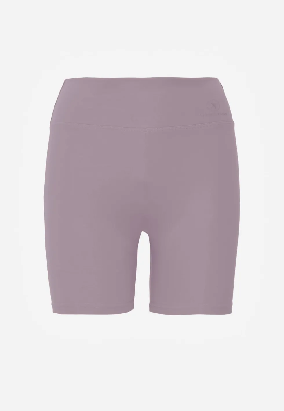 Fioletowe Szorty Kolarki High Waist Marerila