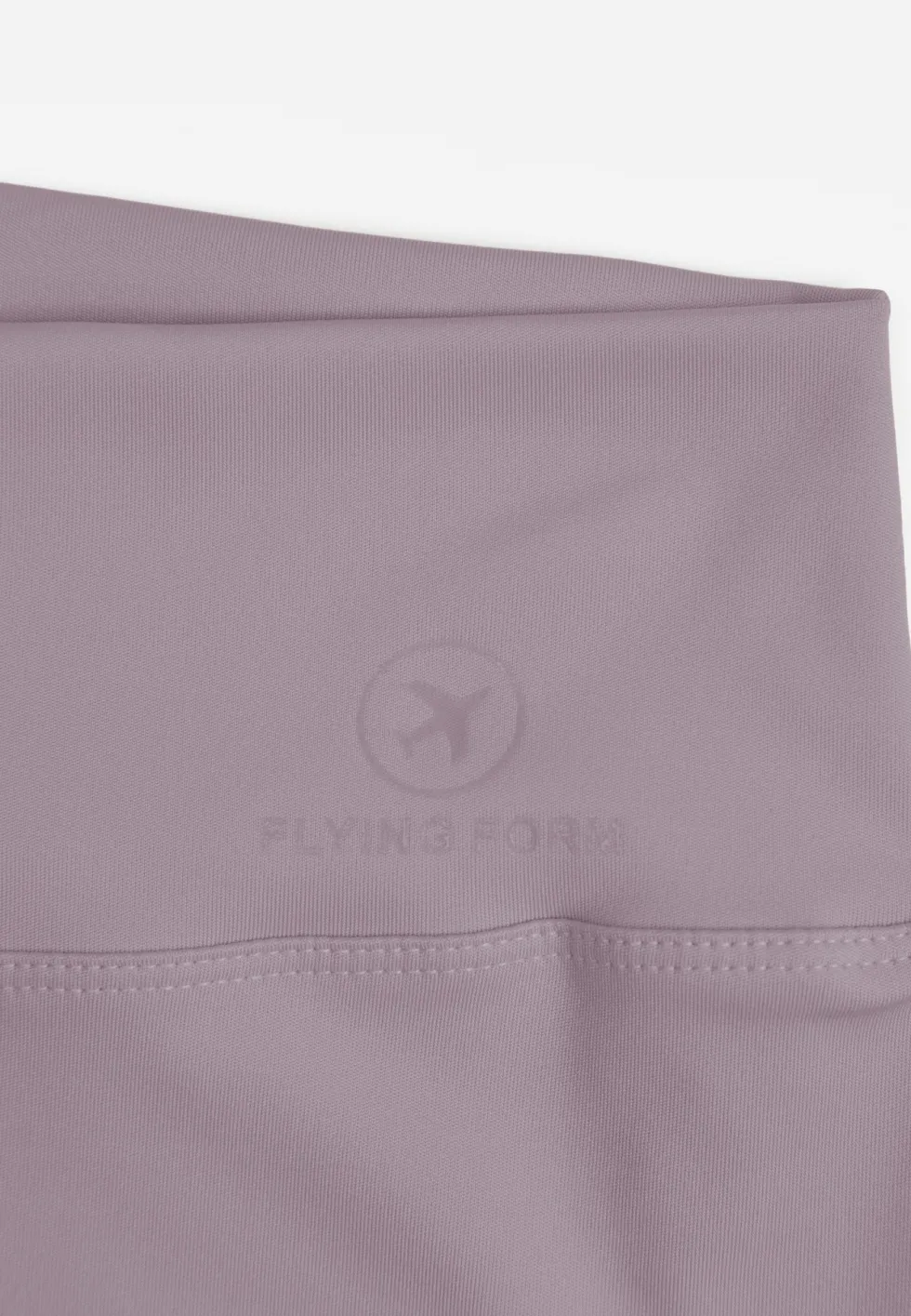 Fioletowe Szorty Kolarki High Waist Marerila