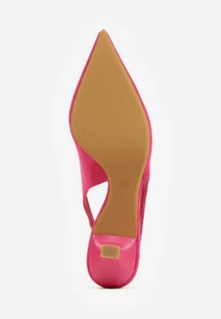 Fuksjowe Czółenka Slingback VICES na Kaczuszce Anatera