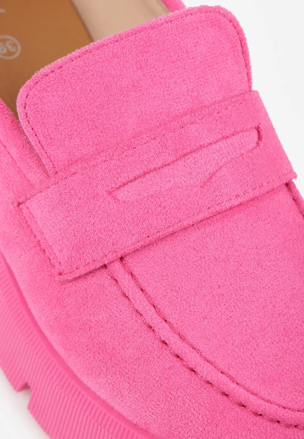 Fuksjowe Mokasyny na Grubej Podeszwie z Protektorem Misal