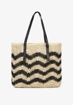 Jasnobeżowa Torebka na Rączkach w Stylu Boho i Plecionki Torpia