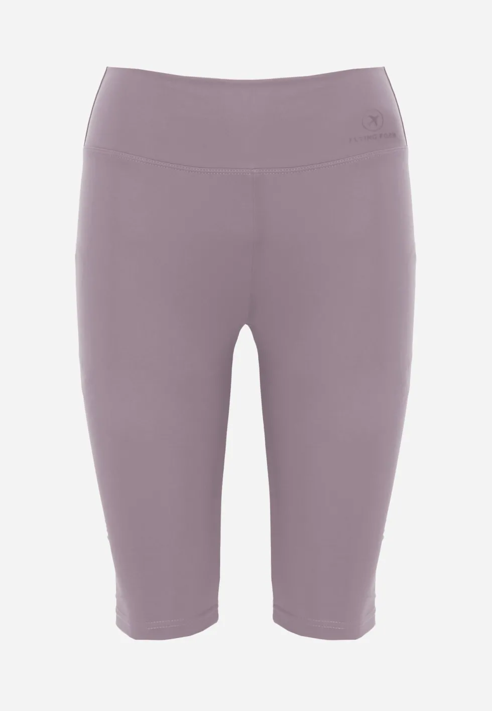 Jasnofioletowe Szorty Bikery High Waist z Wyszczuplającym Pasem Briarrose