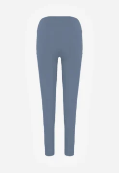 Jasnoniebieskie Legginsy Basic z Modelującą Wstawką w Pasie Liacan