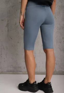 Jasnoniebieskie Szorty Bikery High Waist z Wyszczuplającym Pasem Briarrose