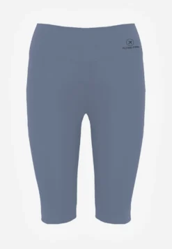 Jasnoniebieskie Szorty Bikery High Waist z Wyszczuplającym Pasem Briarrose