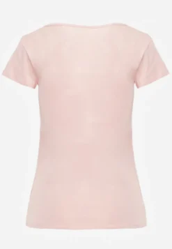 Jasnoróżowy T-shirt Amarhyse