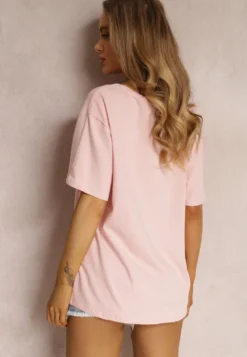 Jasnoróżowy T-shirt Eraela