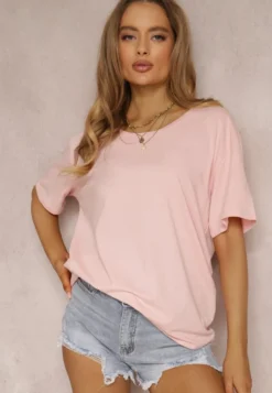 Jasnoróżowy T-shirt Eraela