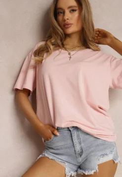 Jasnoróżowy T-shirt Eraela