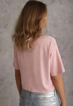 Jasnoróżowy T-shirt Phelista