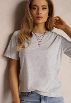 Jasnoszary T-shirt Errona