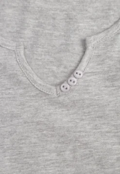 Jasnoszary T-shirt Petomeine