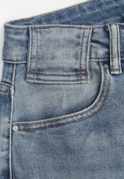 Niebieskie Jeansy High Waist Mom Fit Zolseli