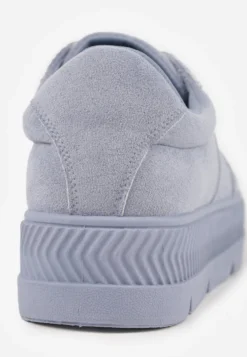 Niebieskie Sneakersy z Perforacją na Żłobionej Podeszwie Riparian Rights