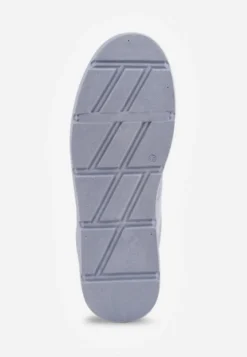 Niebieskie Sneakersy z Perforacją na Żłobionej Podeszwie Riparian Rights