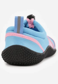 Niebiesko-Fuksjowe Wsuwane Buty Sportowe do Wody z Elastyczną Cholewką Vetilore