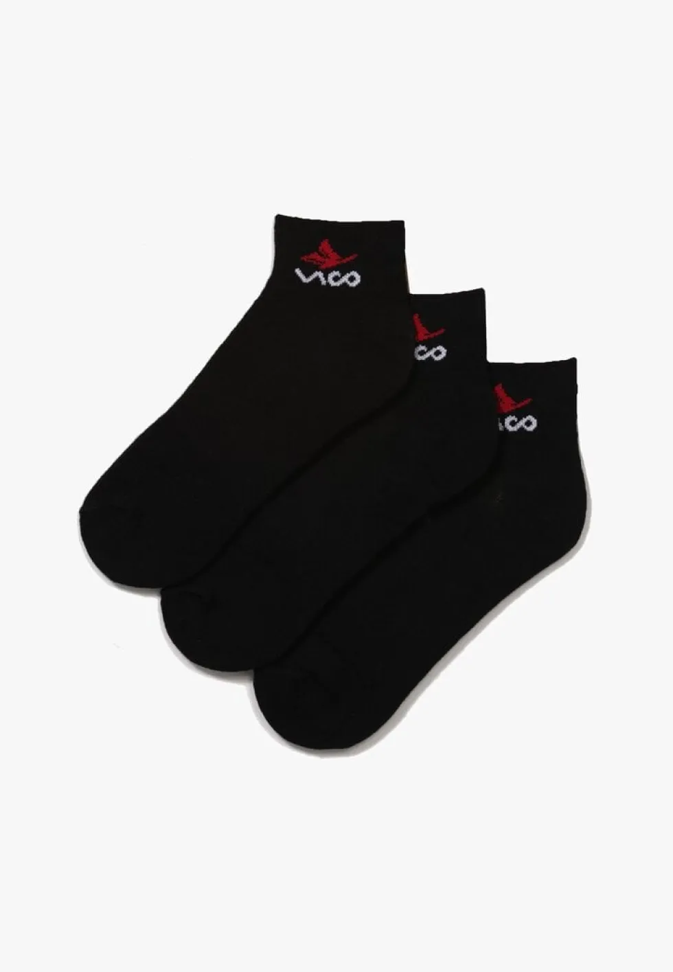 3-pack Czarne Skarpety Nahlura
