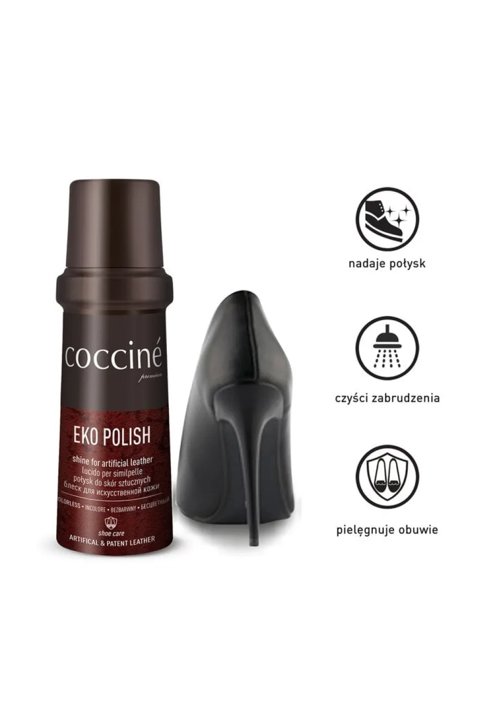 Preparat do Sztucznych Skór Nadający Połysk Coccine