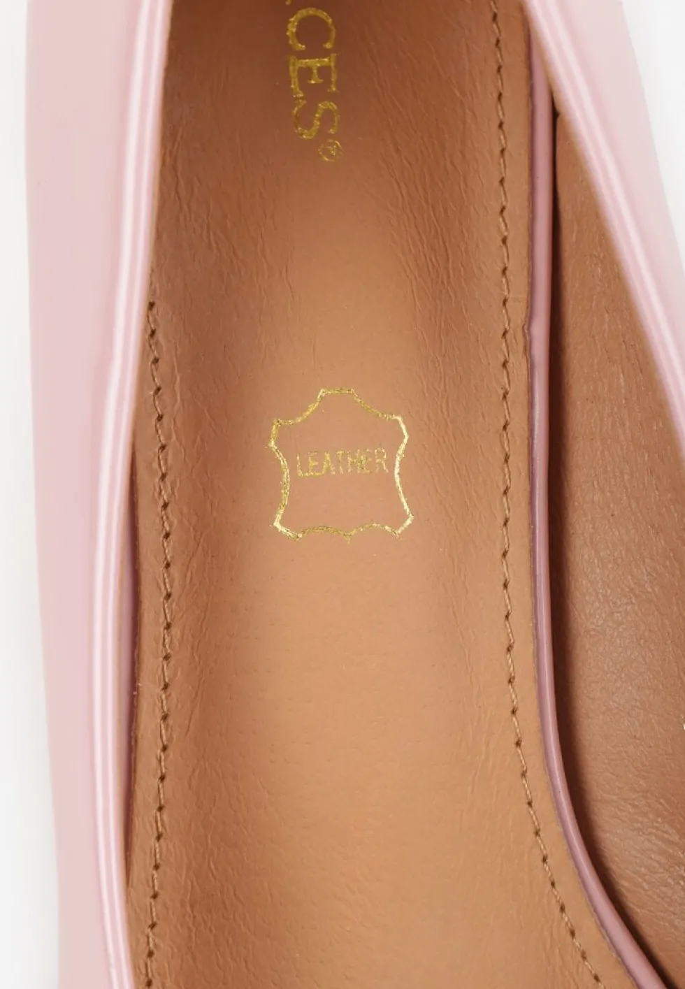 Różowe Czółenka Vices na Szpilce ze Skórzaną Wkładką Caronella