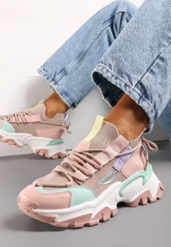 Różowe Sneakersy Kharena