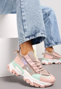 Różowe Sneakersy Kharena