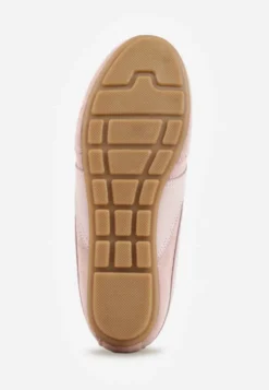 Różowe Sneakersy Klasyczne Tenisówki z Zamszu Naturalnego Talanashta