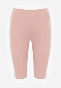Różowe Szorty Bikery High Waist z Wyszczuplającym Pasem Briarrose